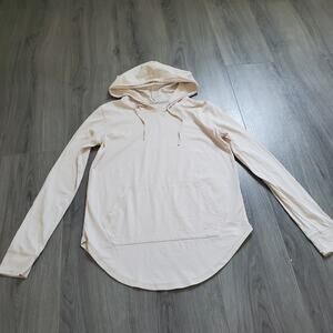 Toes on the Nose Hoodie Womens Small Long Sleeve Pullover Kangaroo Casual Yoga